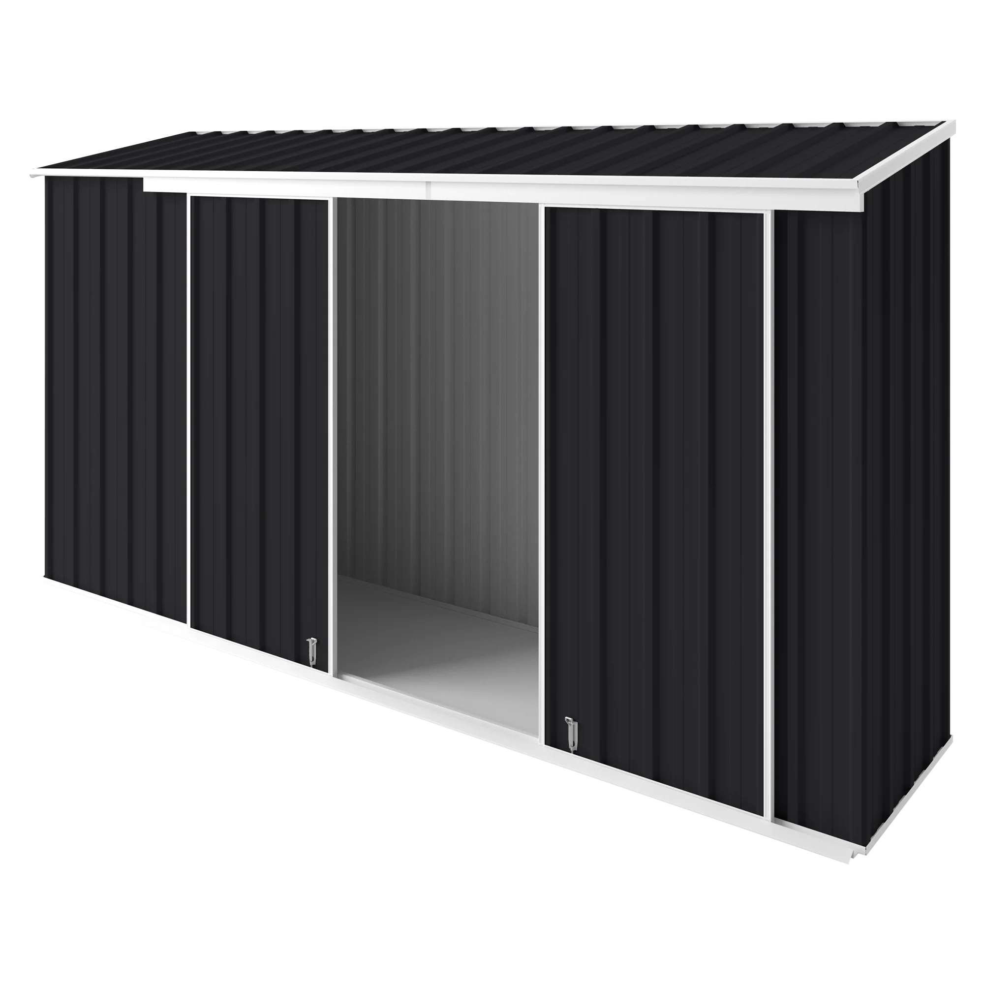 3.75m x 0.78m Narrow Slider Garden Shed - Image 5