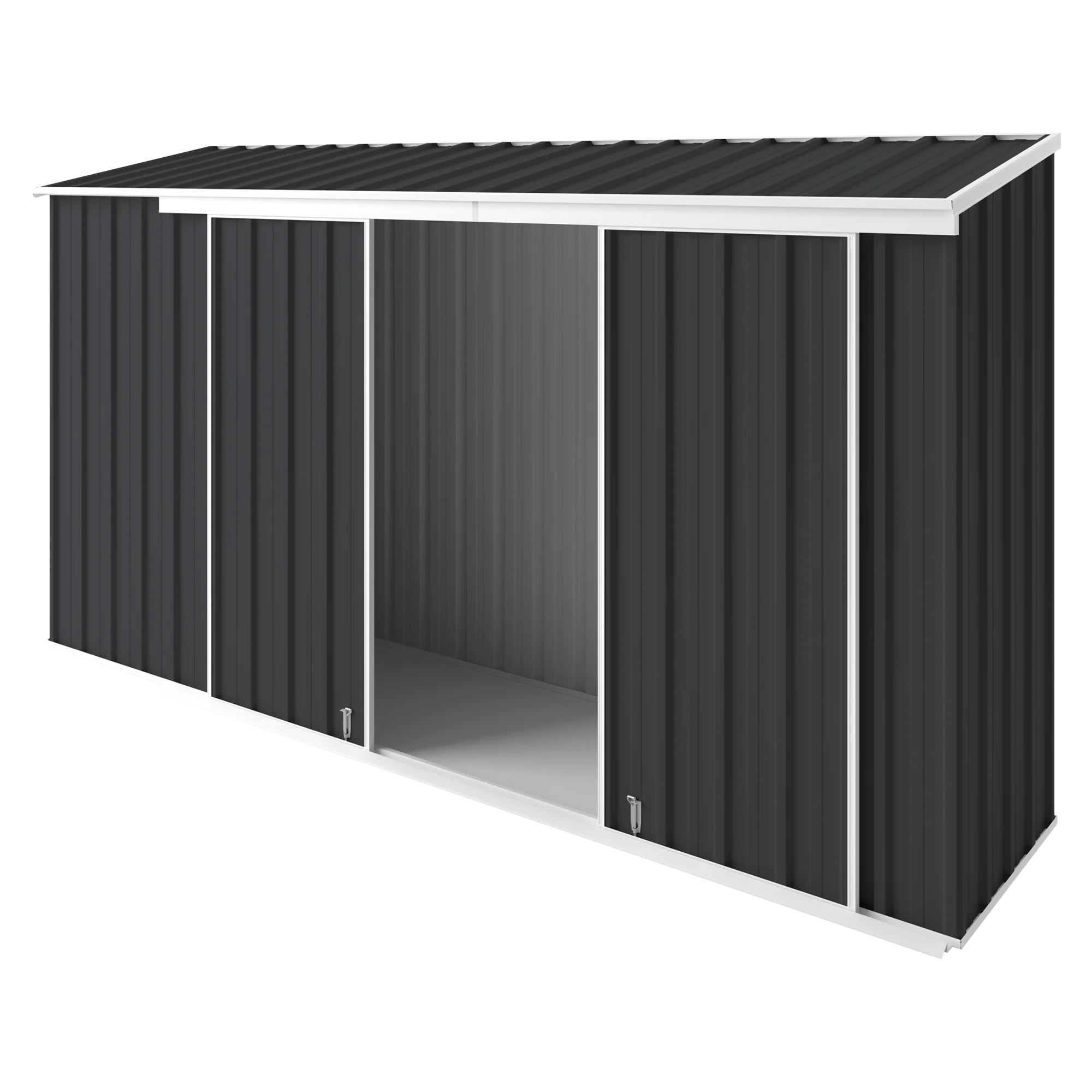 3.75m x 0.78m Narrow Slider Garden Shed - Image 8