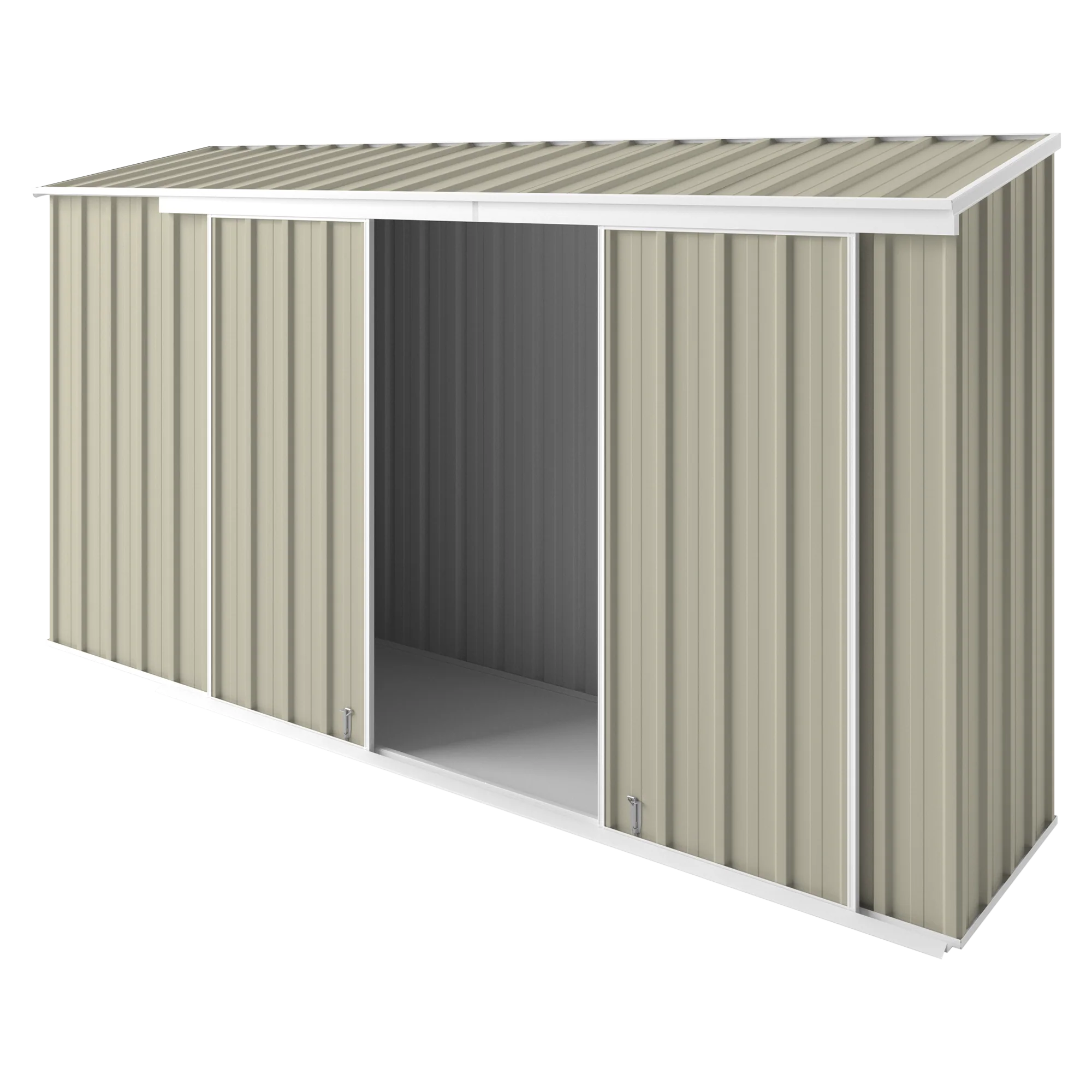 3.75m x 0.78m Narrow Slider Garden Shed - Image 9